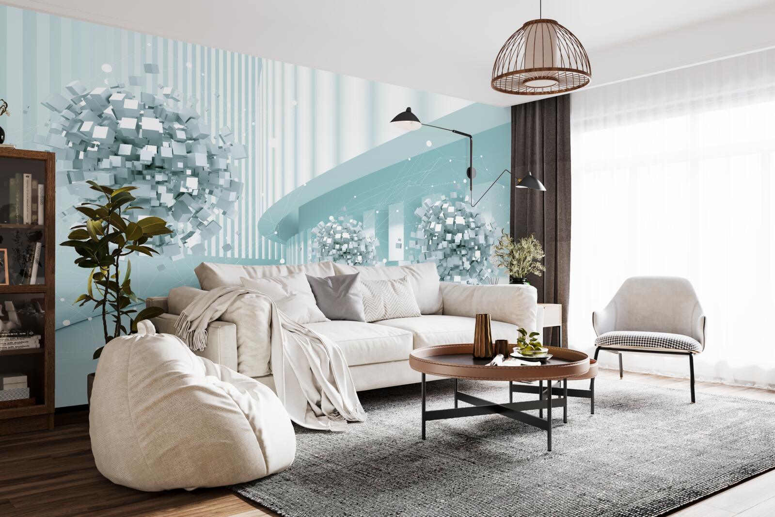 Fototapet gloanțele invizibile alunecă de-a lungul unei traiectorii