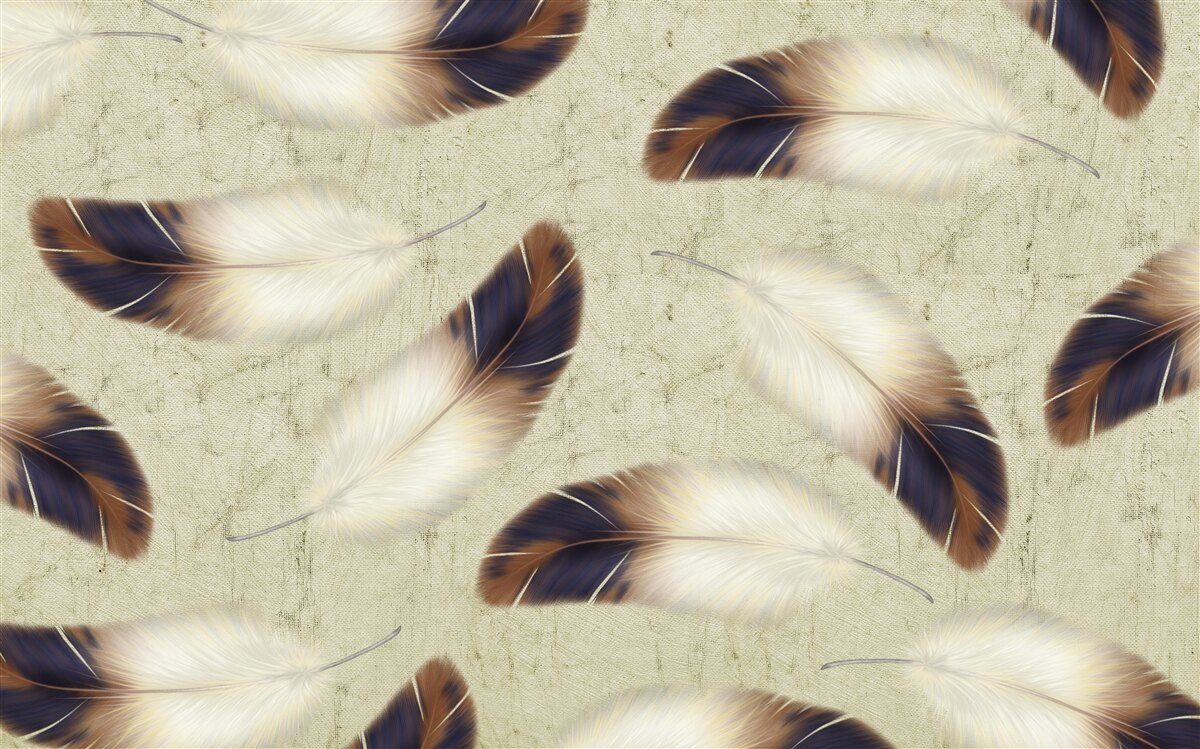 Fototapet fundal minunat pană