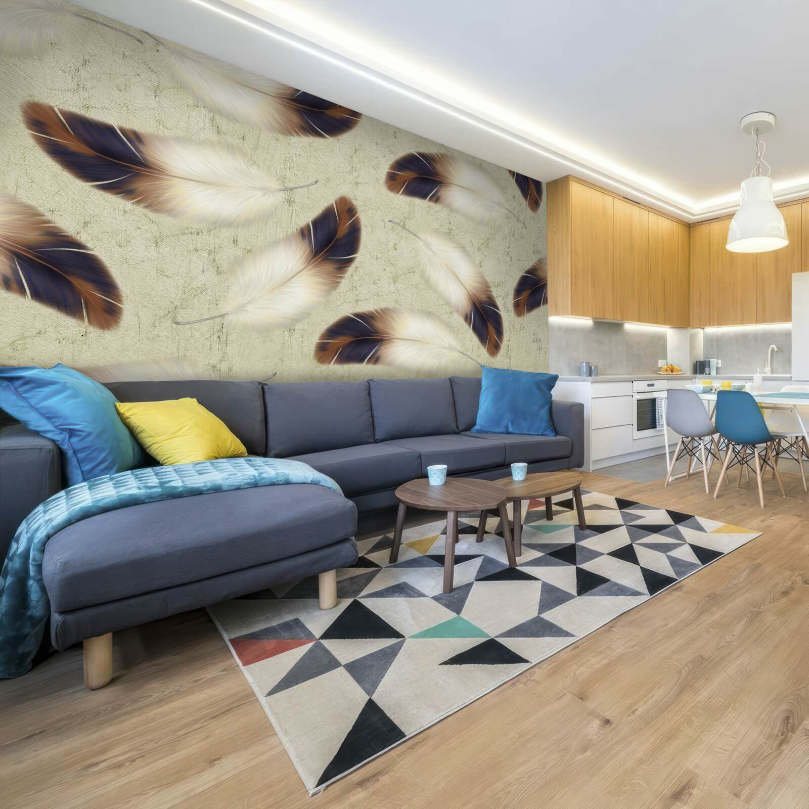 Fototapet fundal minunat pană