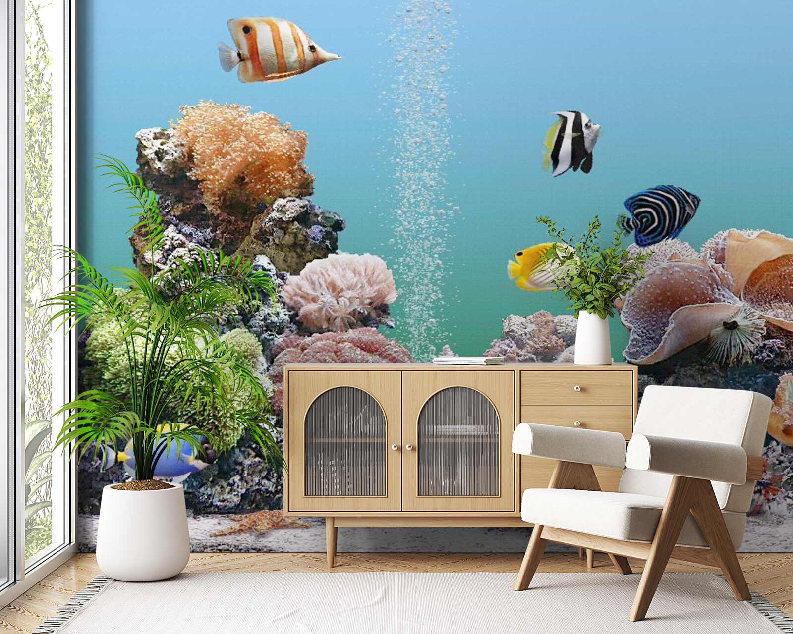 Fototapet frumusețea barierelor de corali