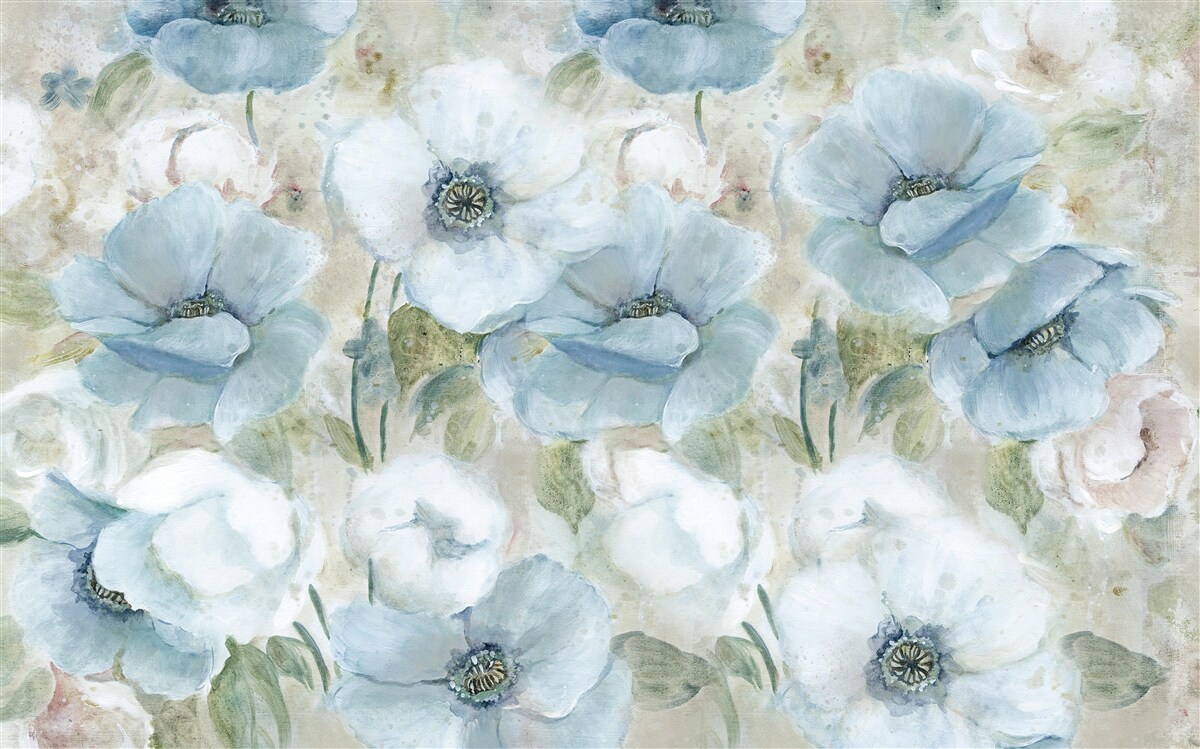 Fototapet delicatețea macului de pat