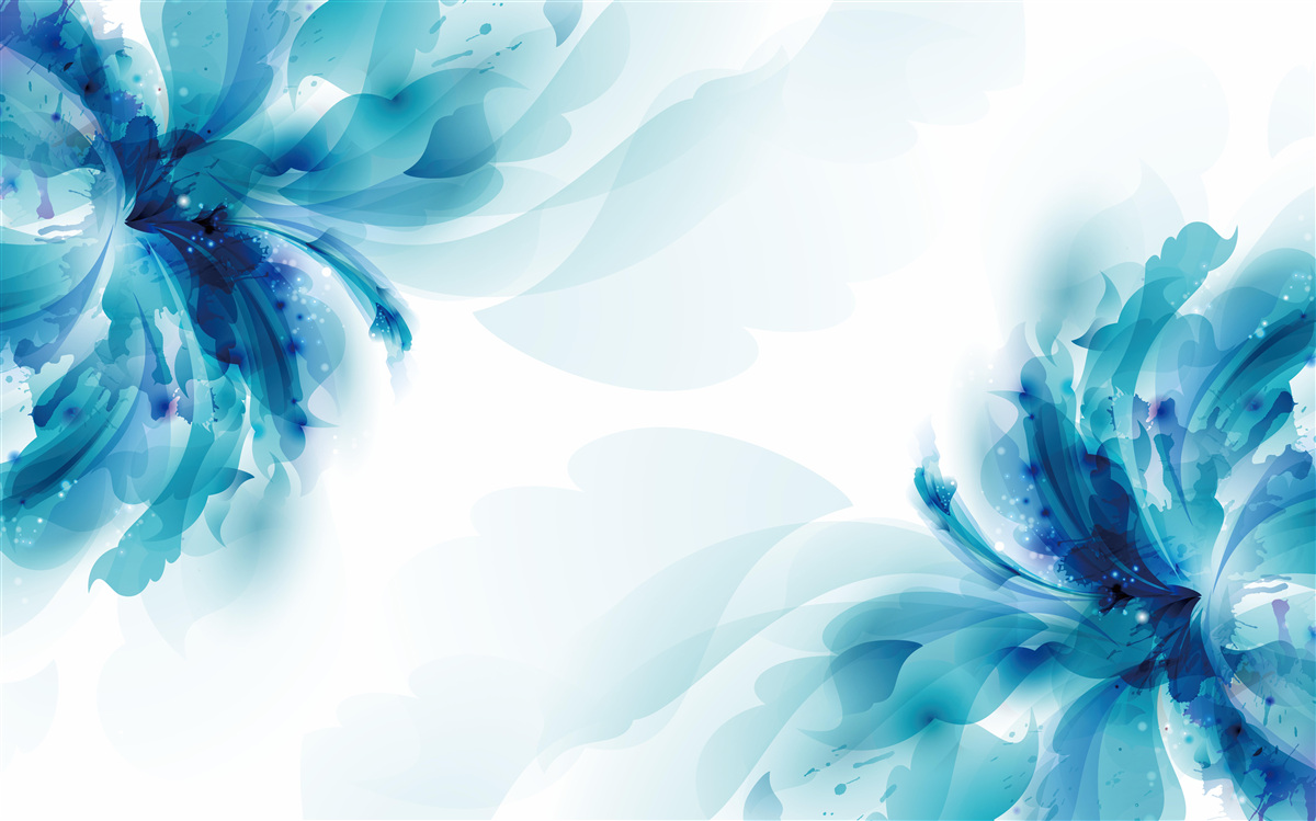 Fototapet doi muguri mari albastre desenate