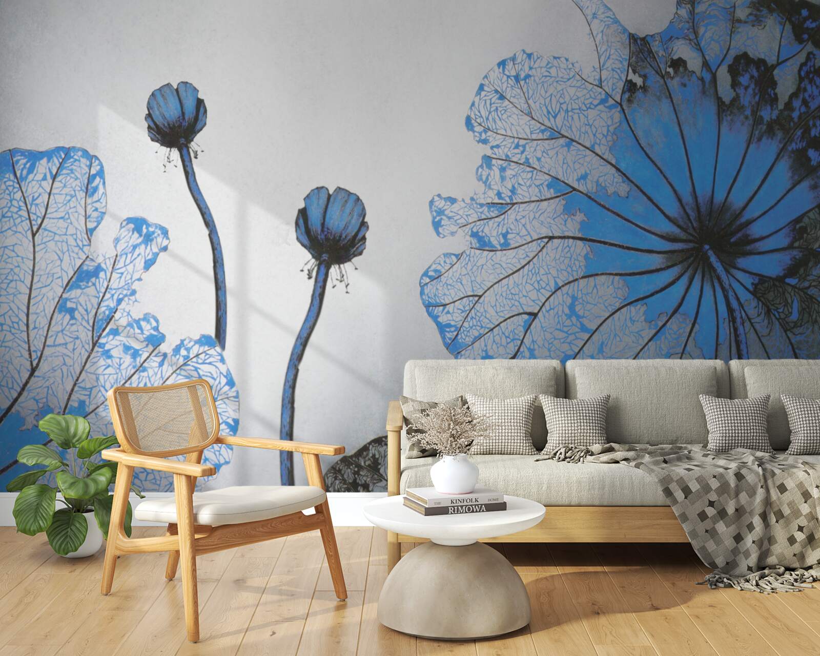 Fototapet o prezentare detaliată a florilor exotice