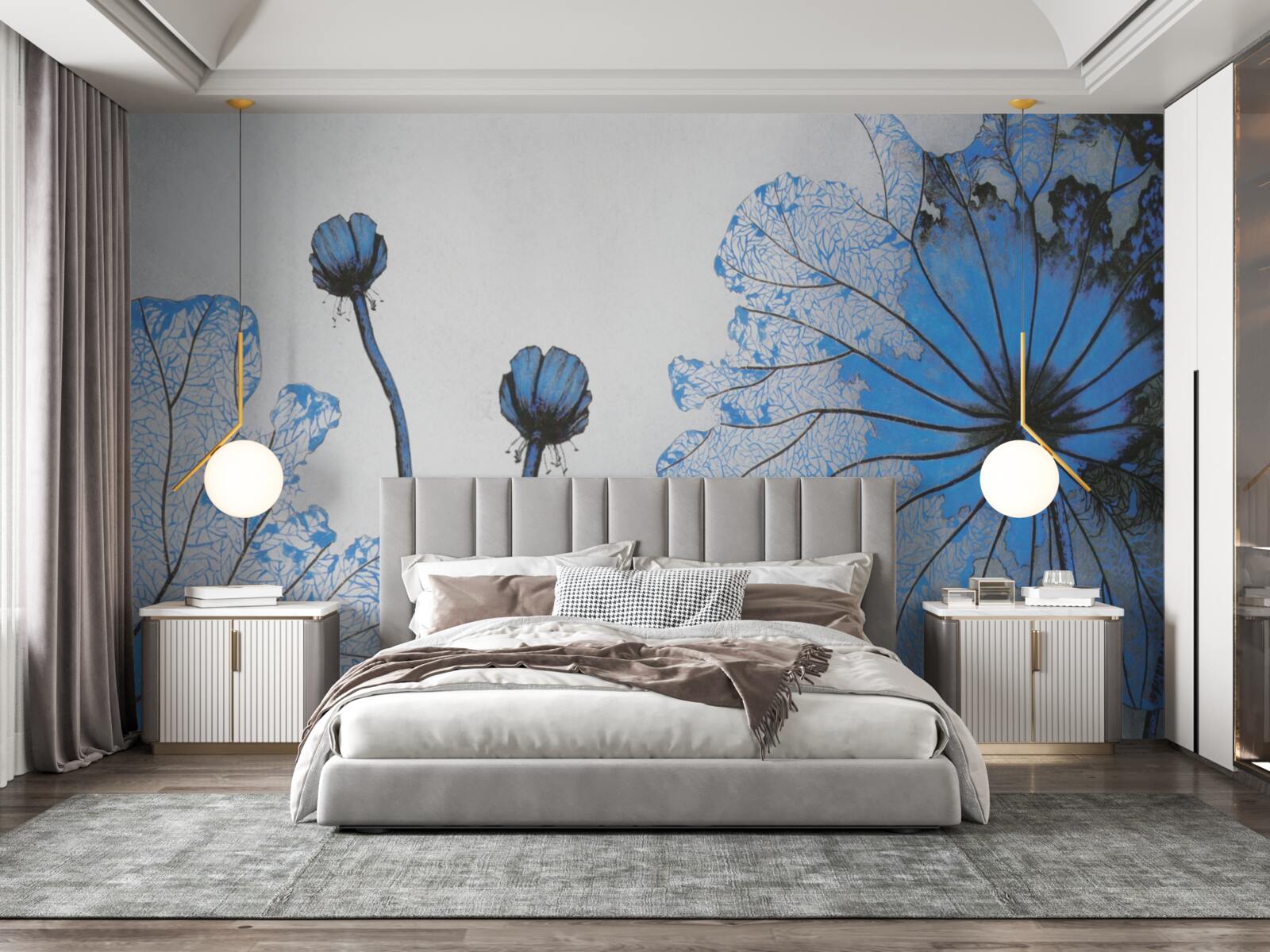 Fototapet o prezentare detaliată a florilor exotice