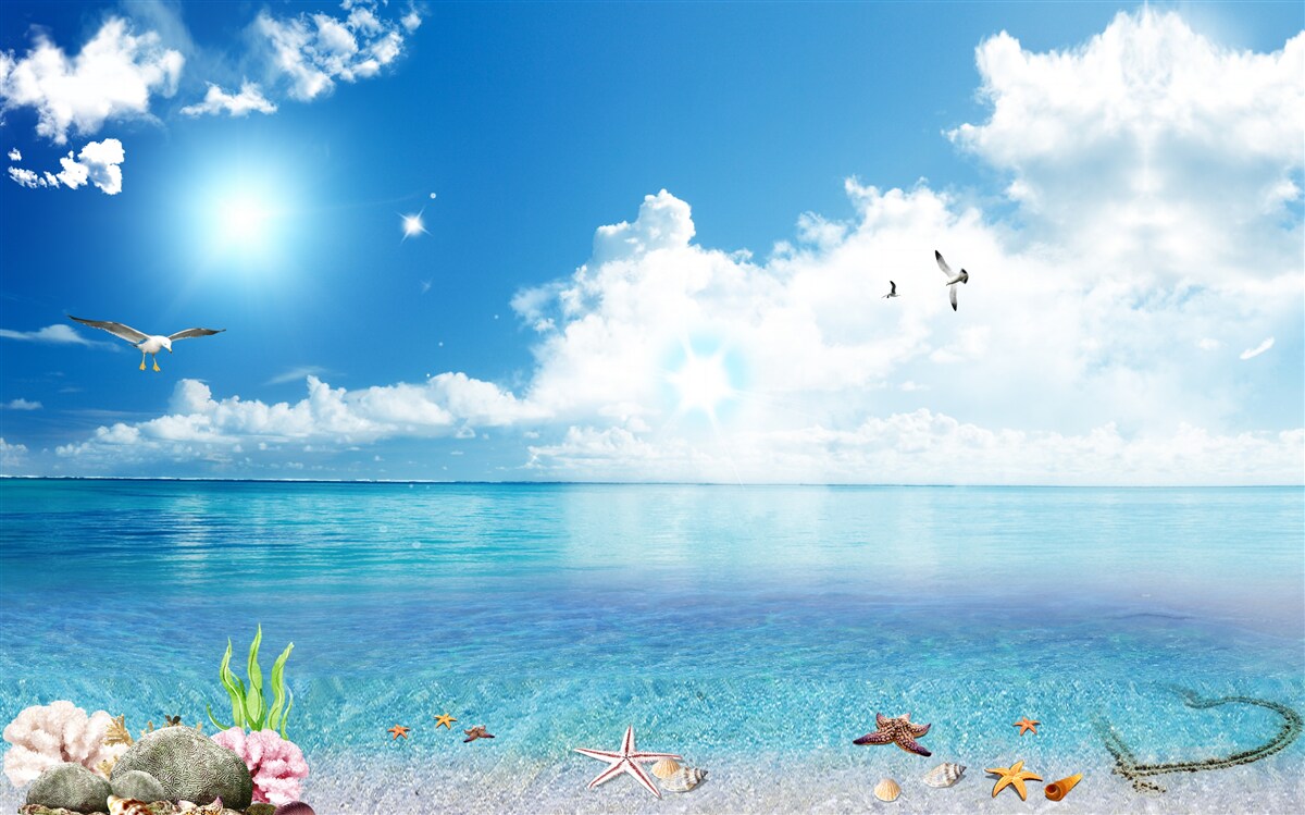 Fototapet briza calmă a mării