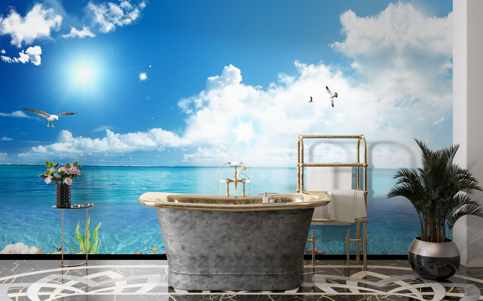 Fototapet briza calmă a mării