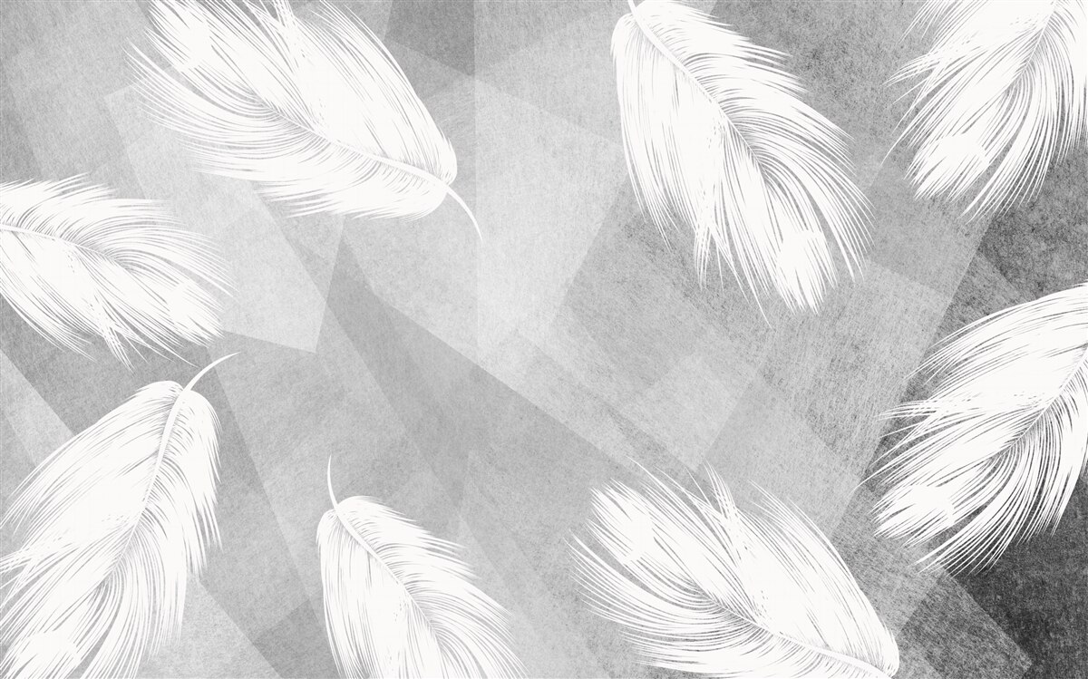 Fototapet puf moale, alb ca zăpada