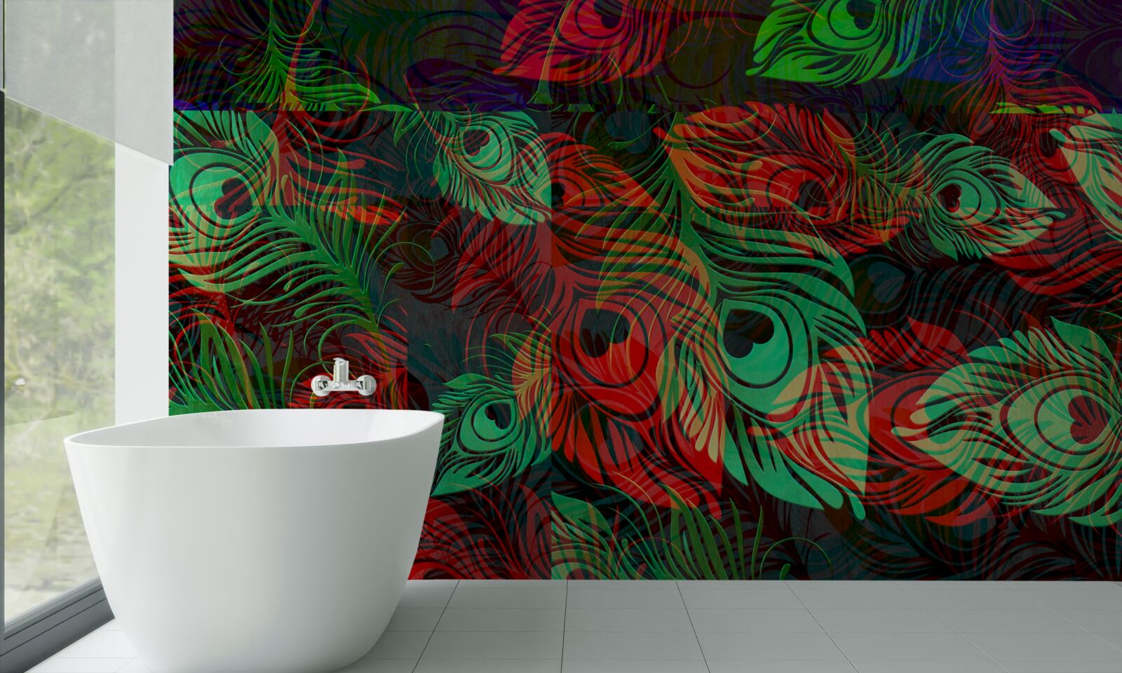 Fototapet pene aurii de o frumusețe incredibilă