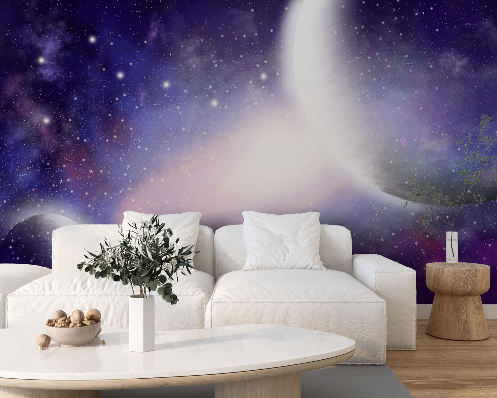 Fototapet cerul strălucind de frumusețe