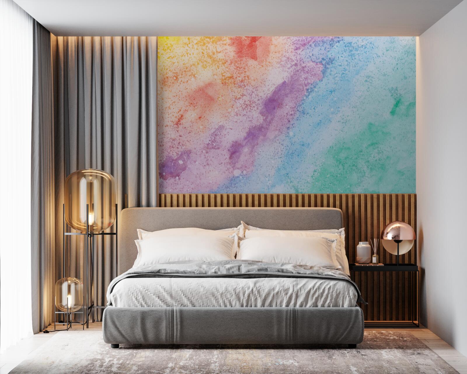 Fototapet nisip în culori vii