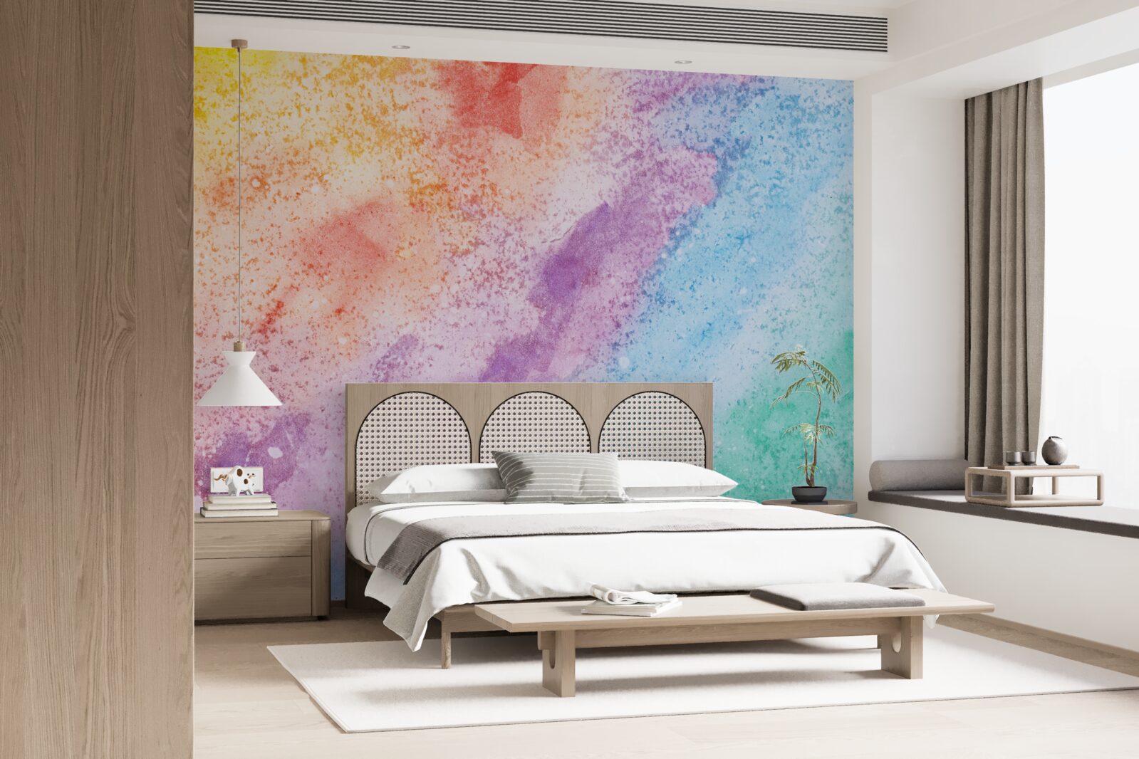 Fototapet nisip în culori vii