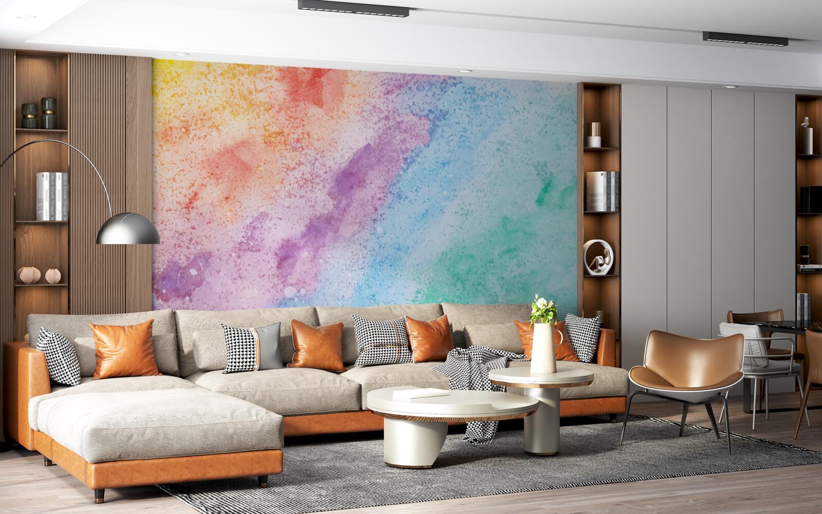 Fototapet nisip în culori vii