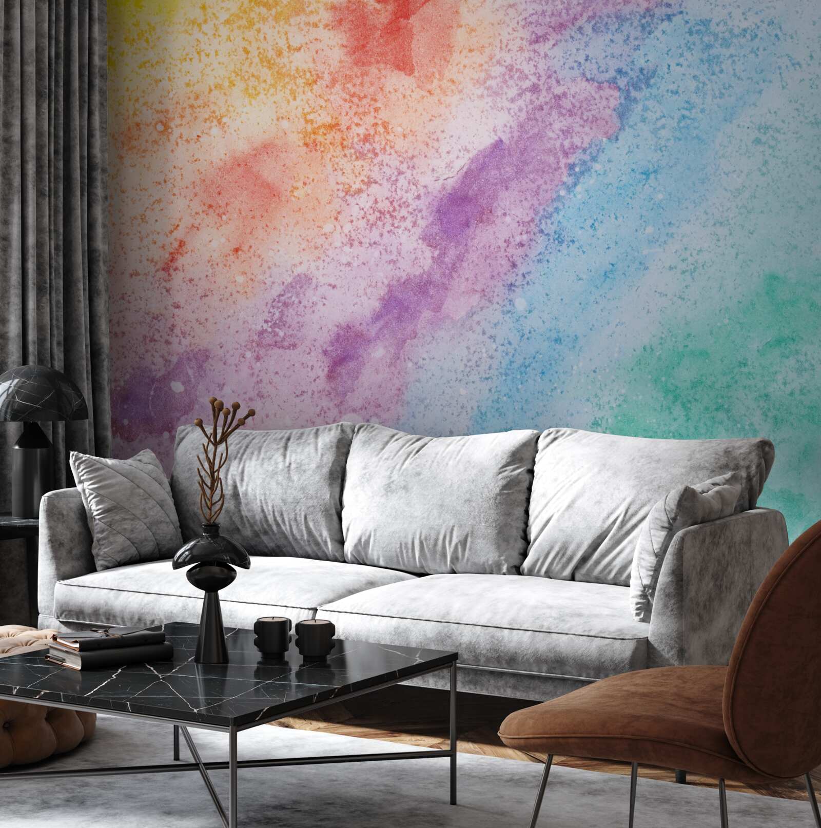 Fototapet nisip în culori vii