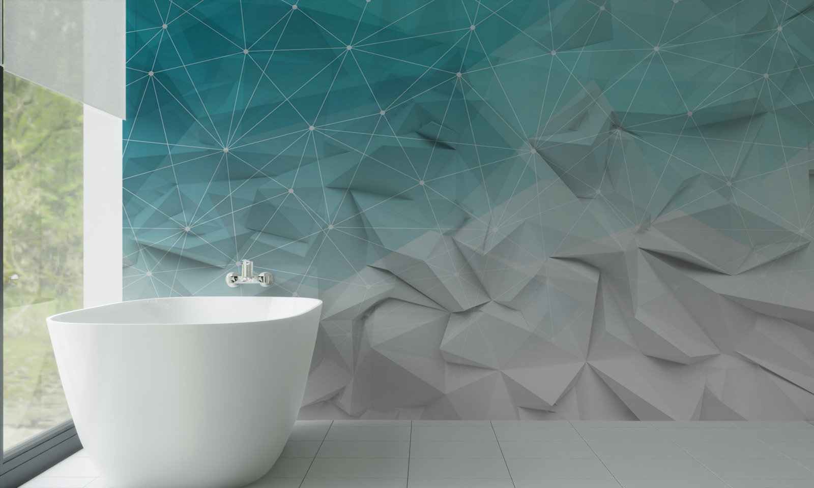 Fototapet abstractizarea coastei azurii