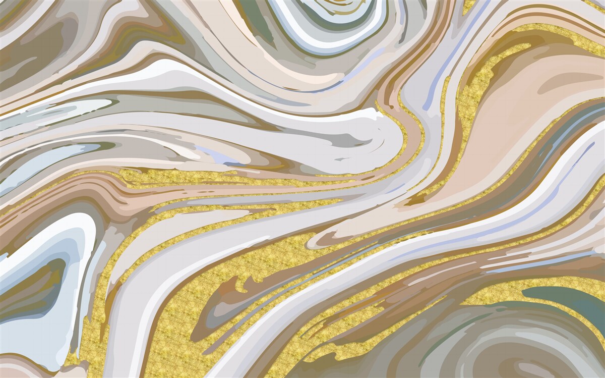 Fototapet Combinație de granule de nisip în timpul unei furtuni