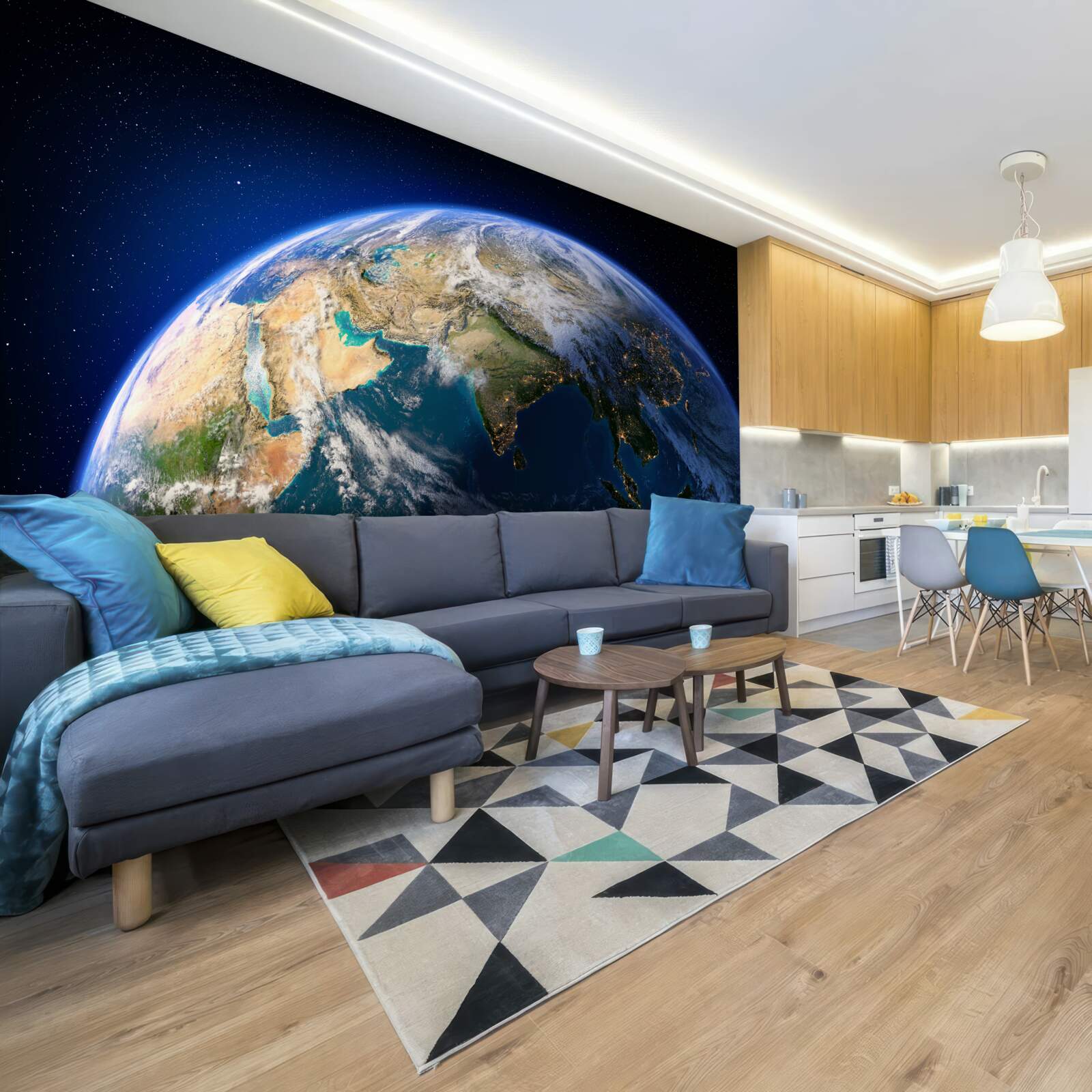 Fototapet observarea Pământului din spațiu