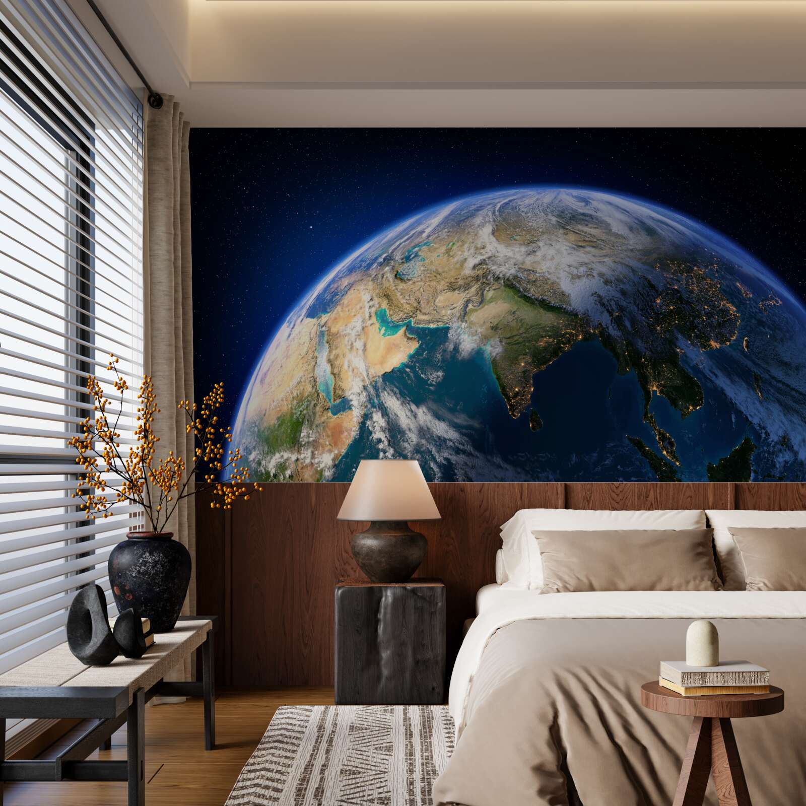 Fototapet observarea Pământului din spațiu