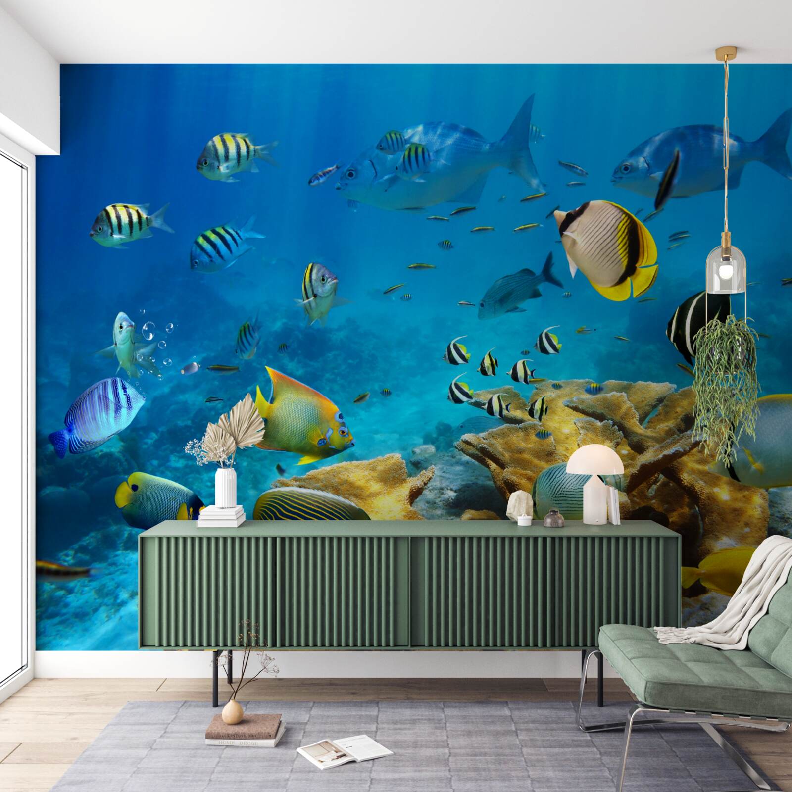 Fototapet creaturi marine drăguțe