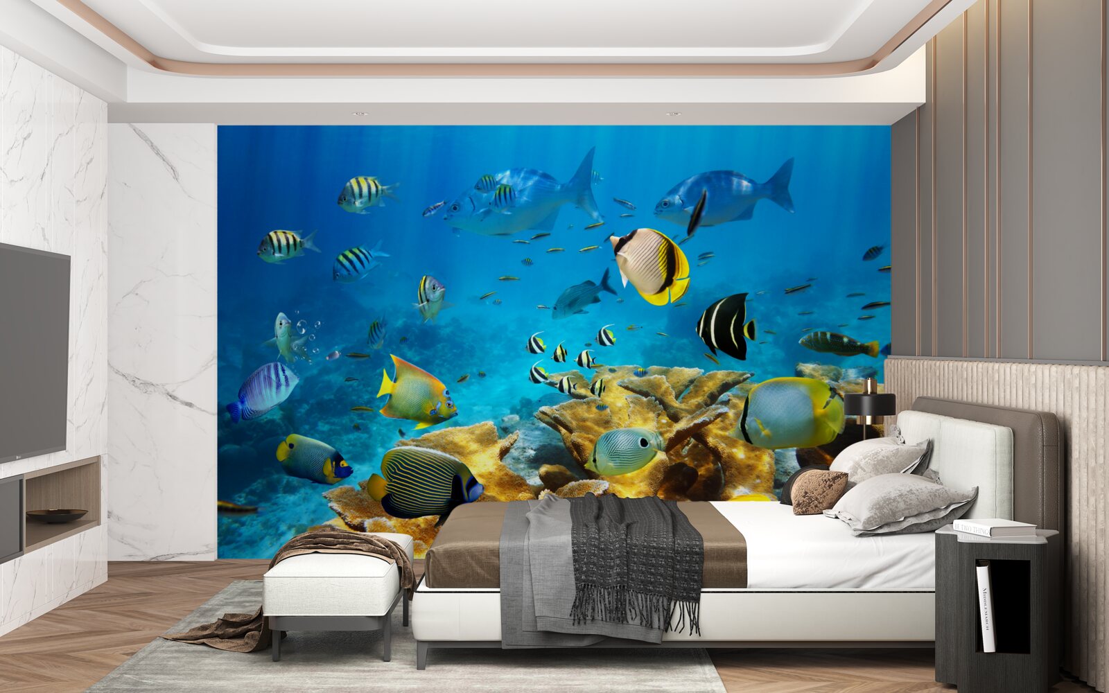 Fototapet creaturi marine drăguțe