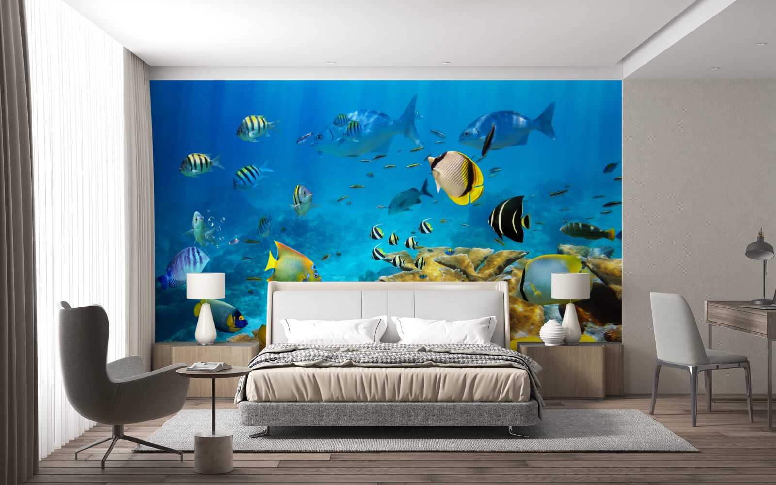 Fototapet creaturi marine drăguțe