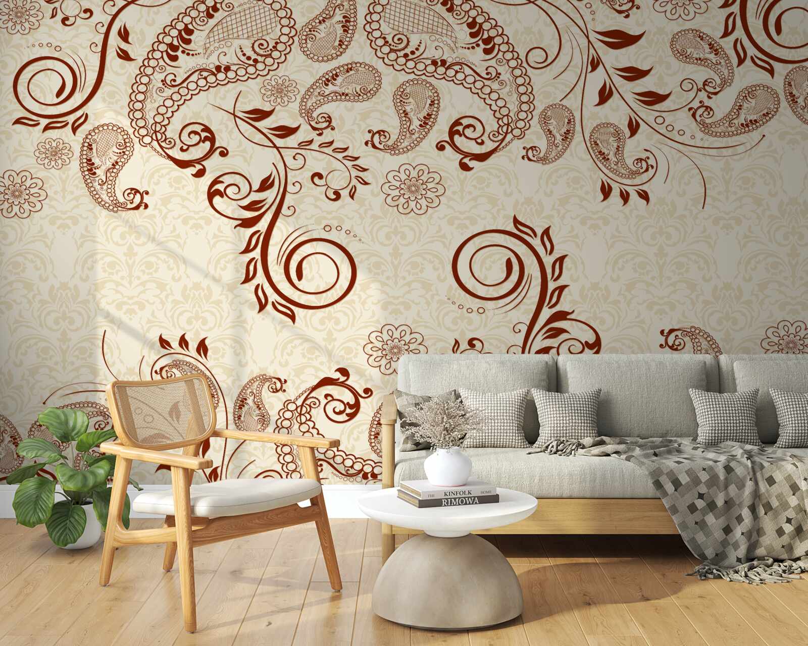 Fototapet bronz mehendi din india