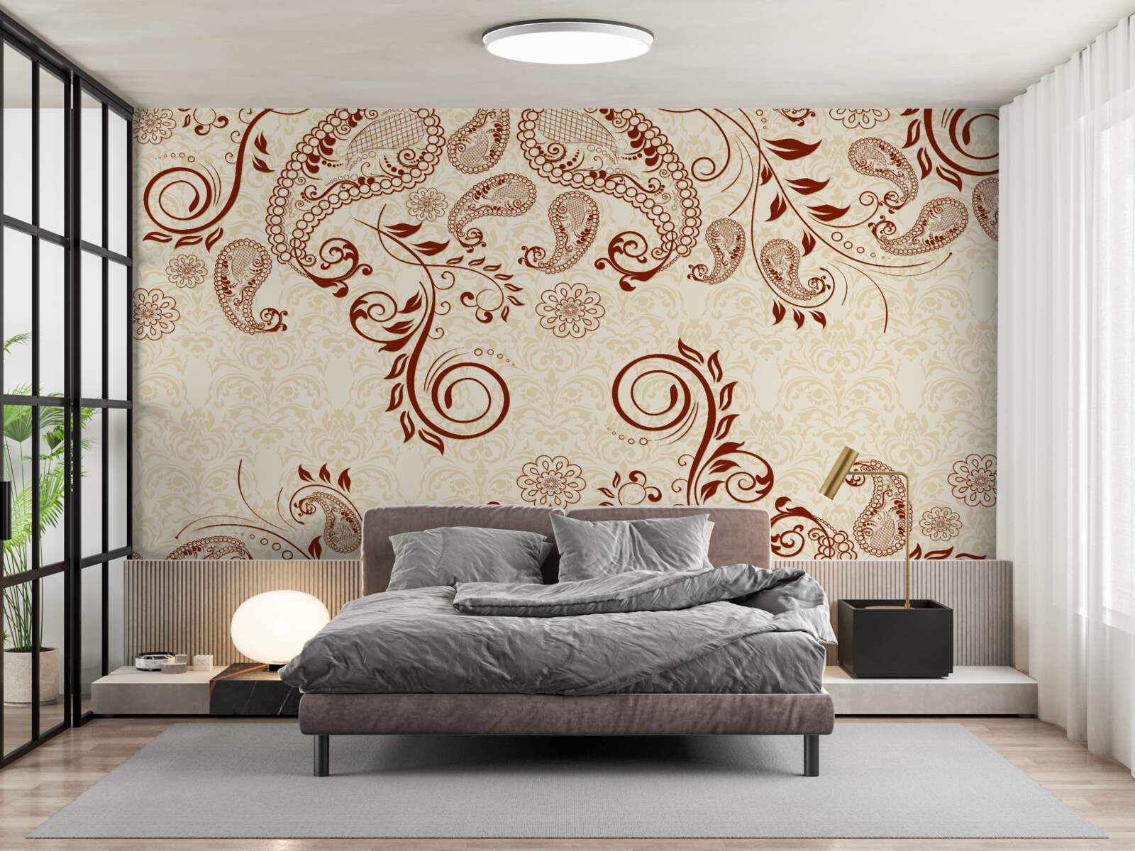 Fototapet bronz mehendi din india