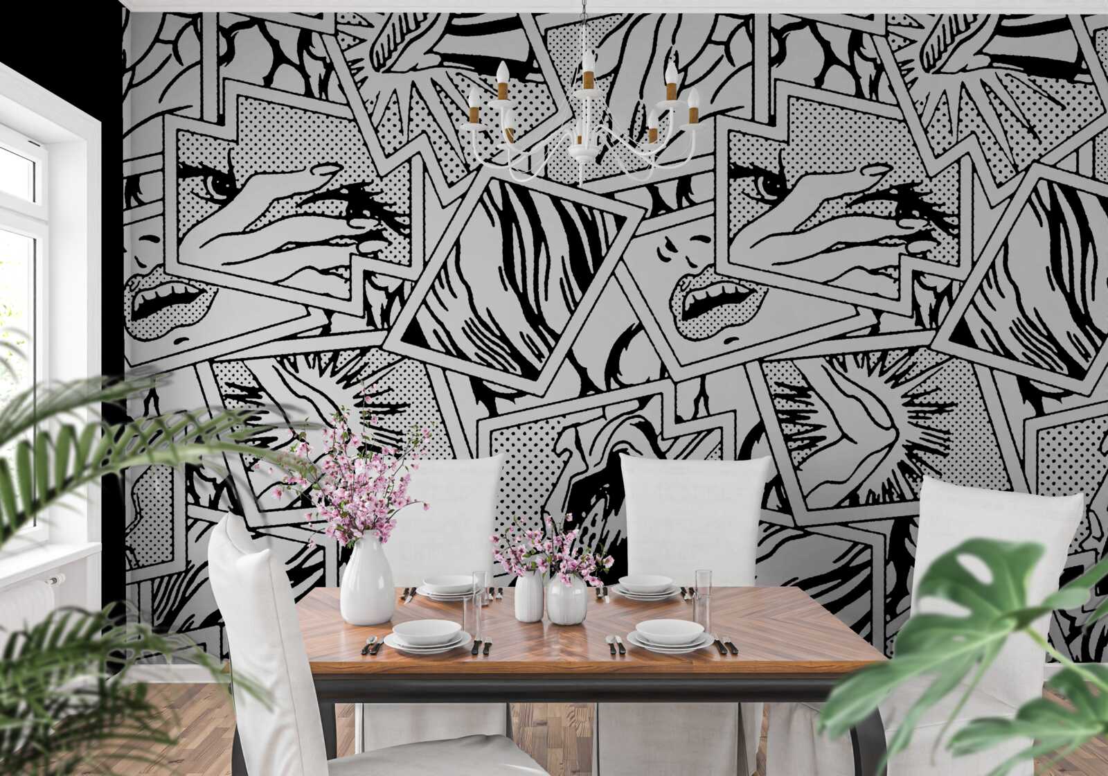 Fototapet pagina de benzi desenate