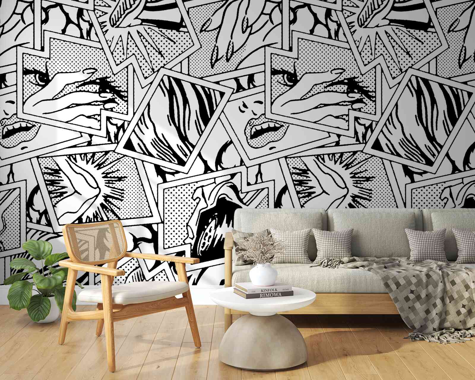 Fototapet pagina de benzi desenate