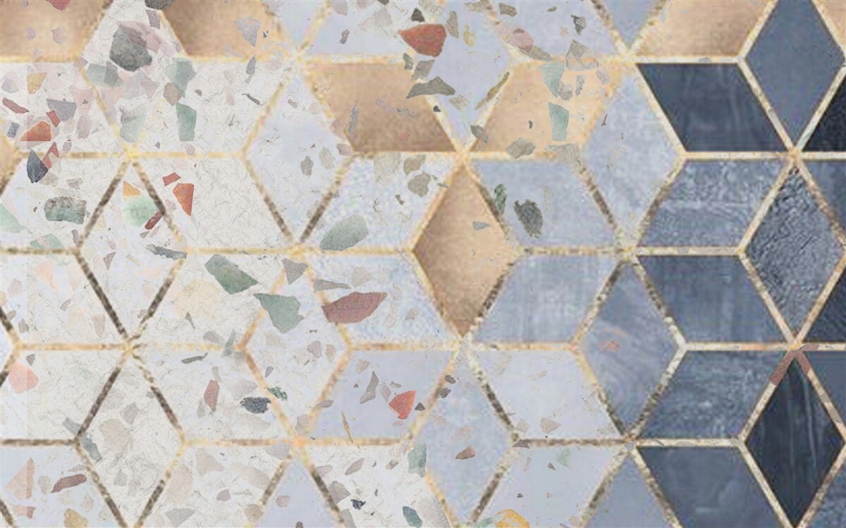 Fototapet muguri și volume în scădere