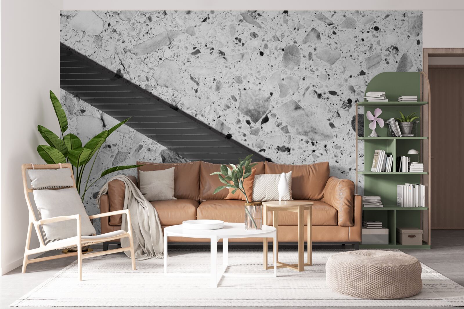 Fototapet textură de marmură cu pete negre