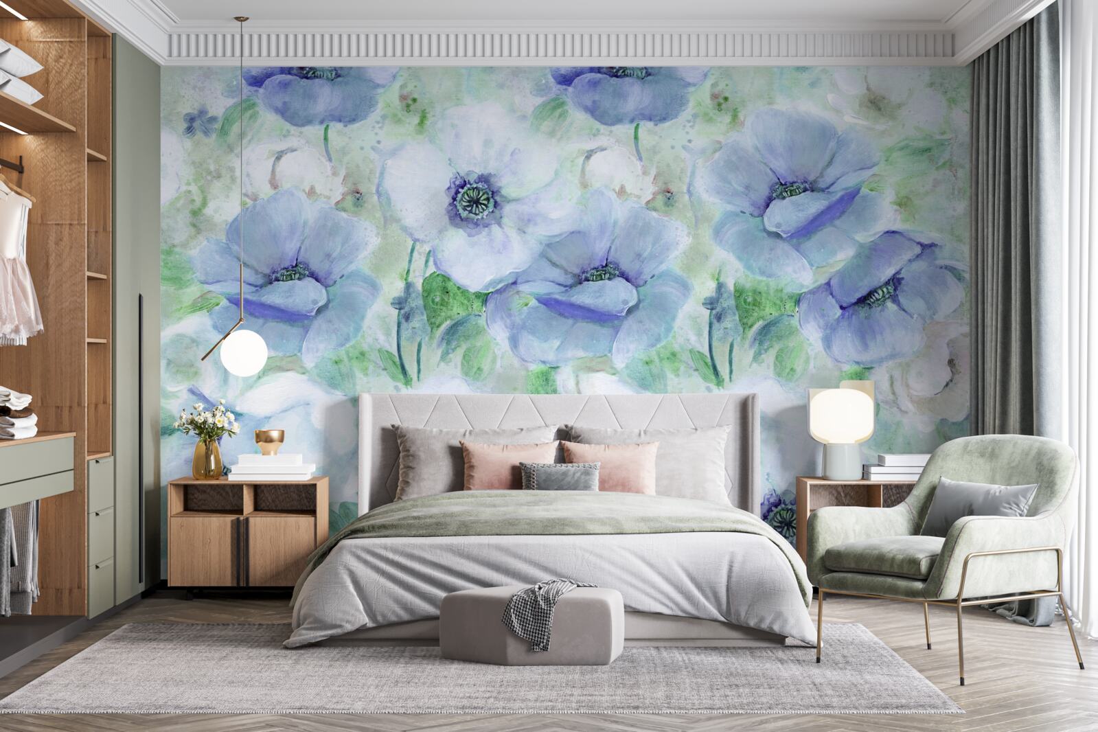 Fototapet maci luminoși mari