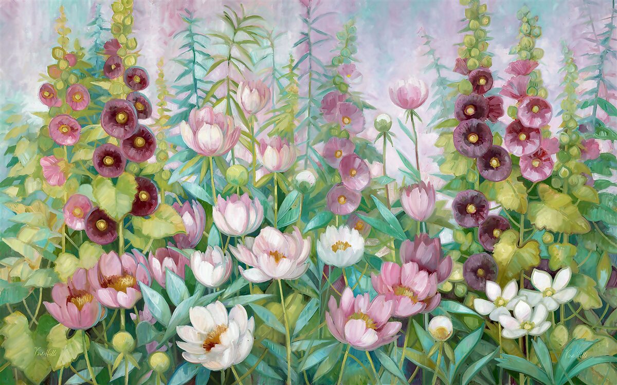 Fototapet O lume a florilor de pădure