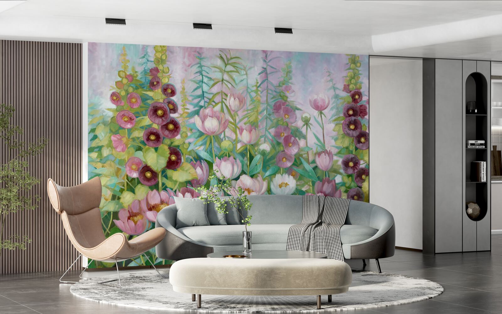 Fototapet O lume a florilor de pădure