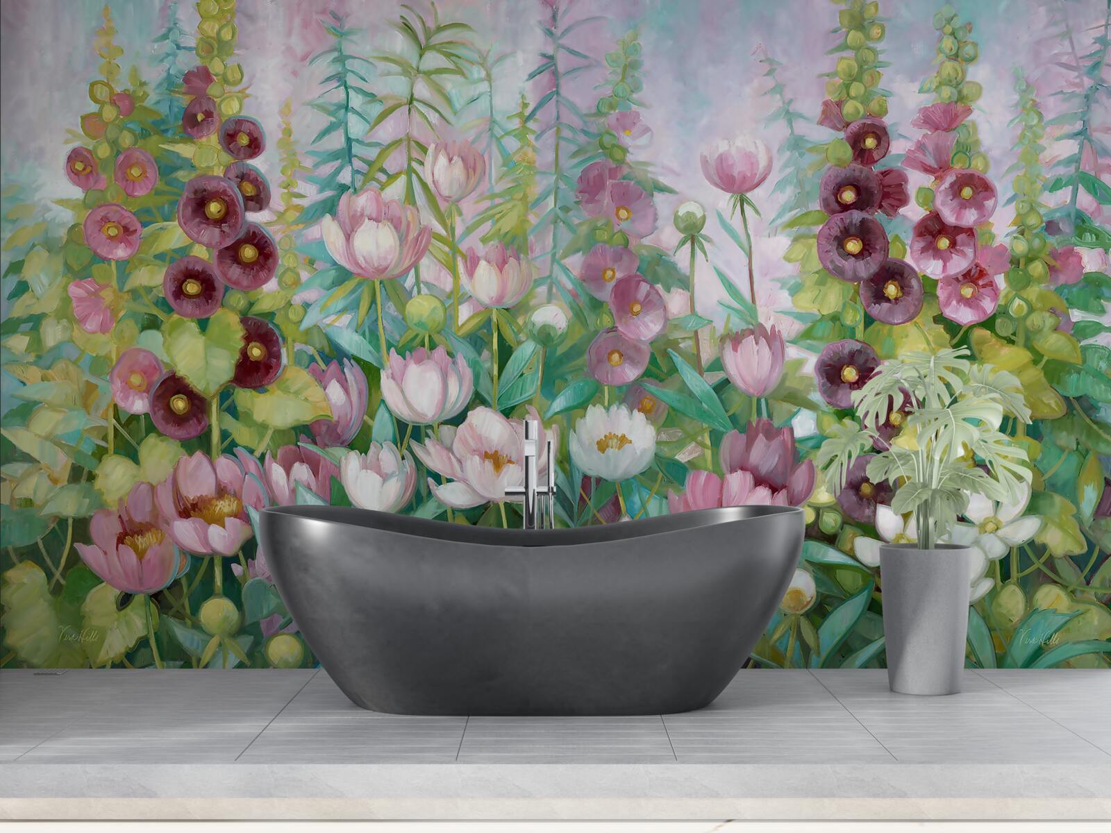 Fototapet O lume a florilor de pădure