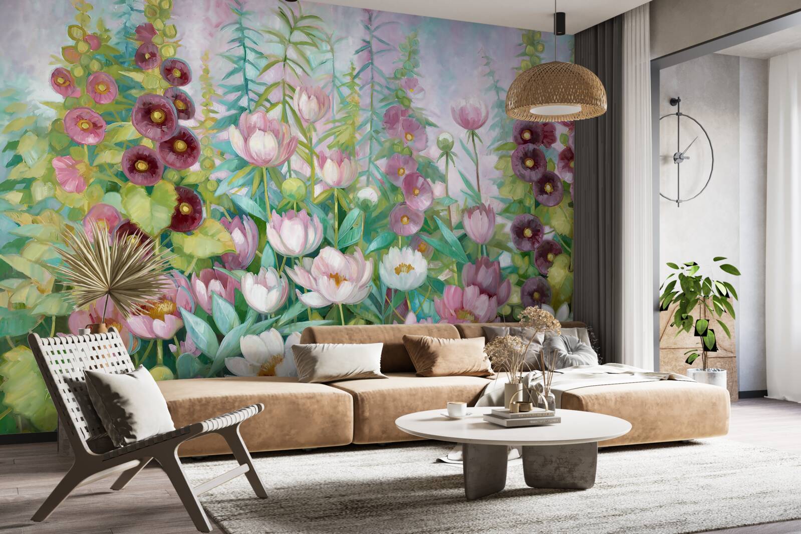 Fototapet O lume a florilor de pădure