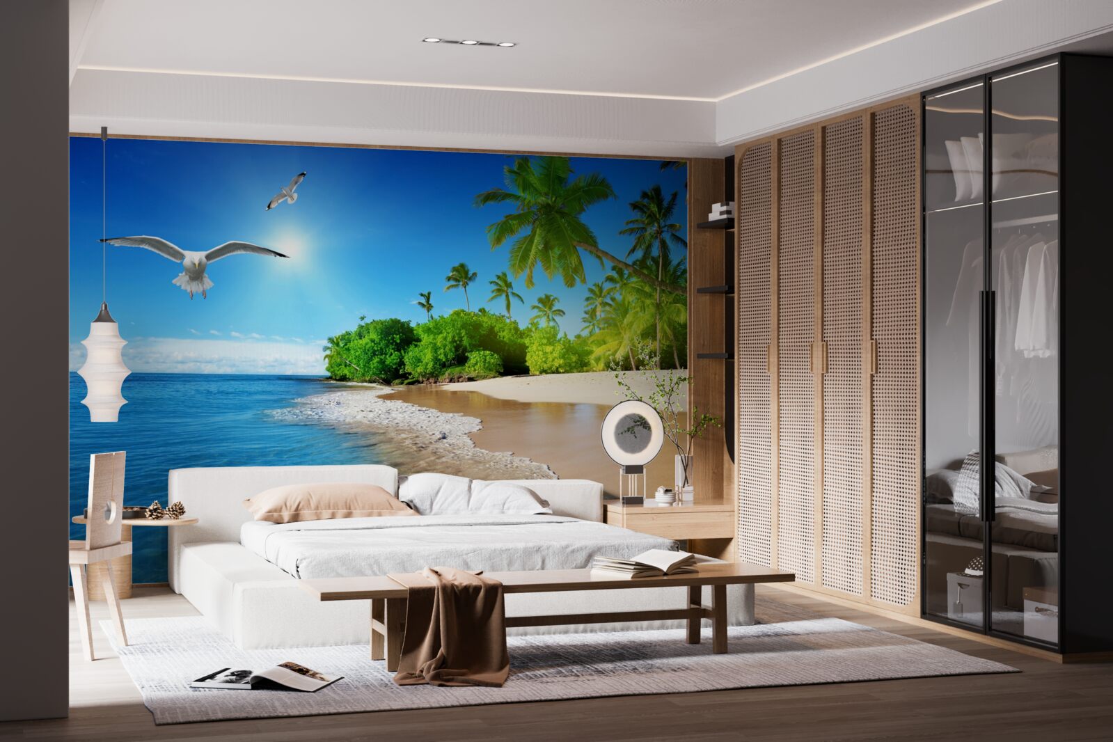 Fototapet locație idilică lângă ocean