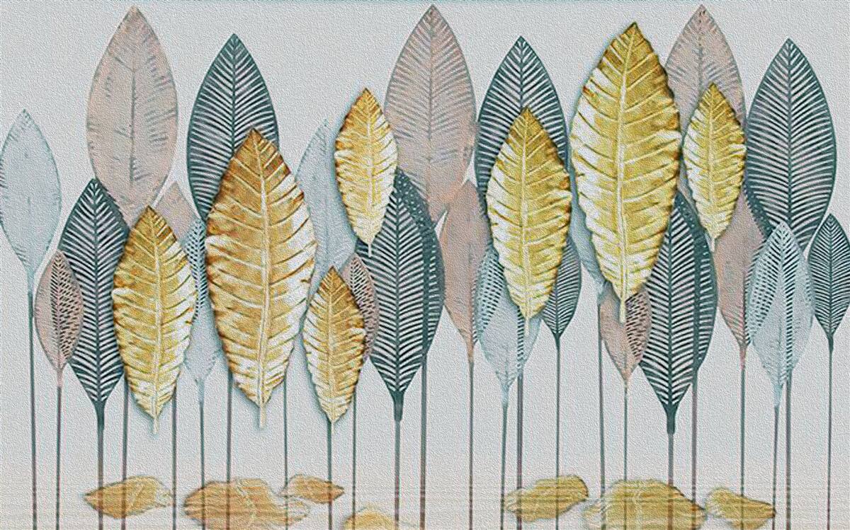 Fototapet pădure de toamnă ireală