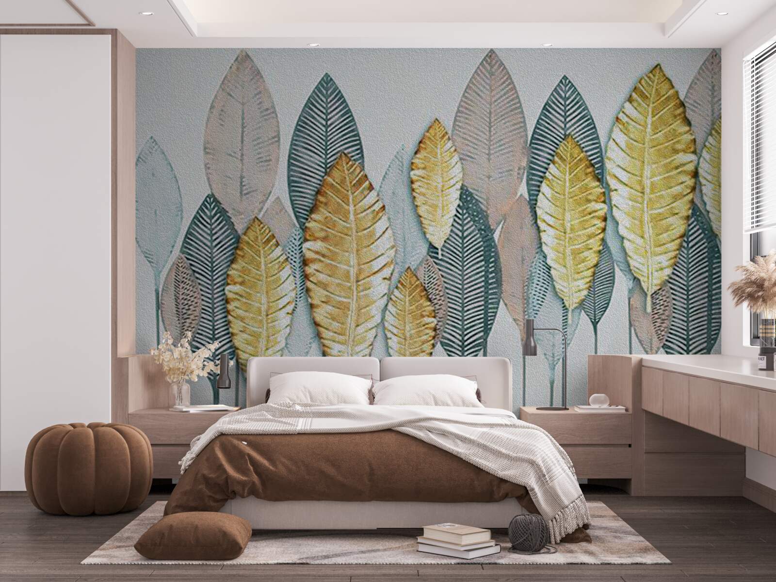 Fototapet pădure de toamnă ireală