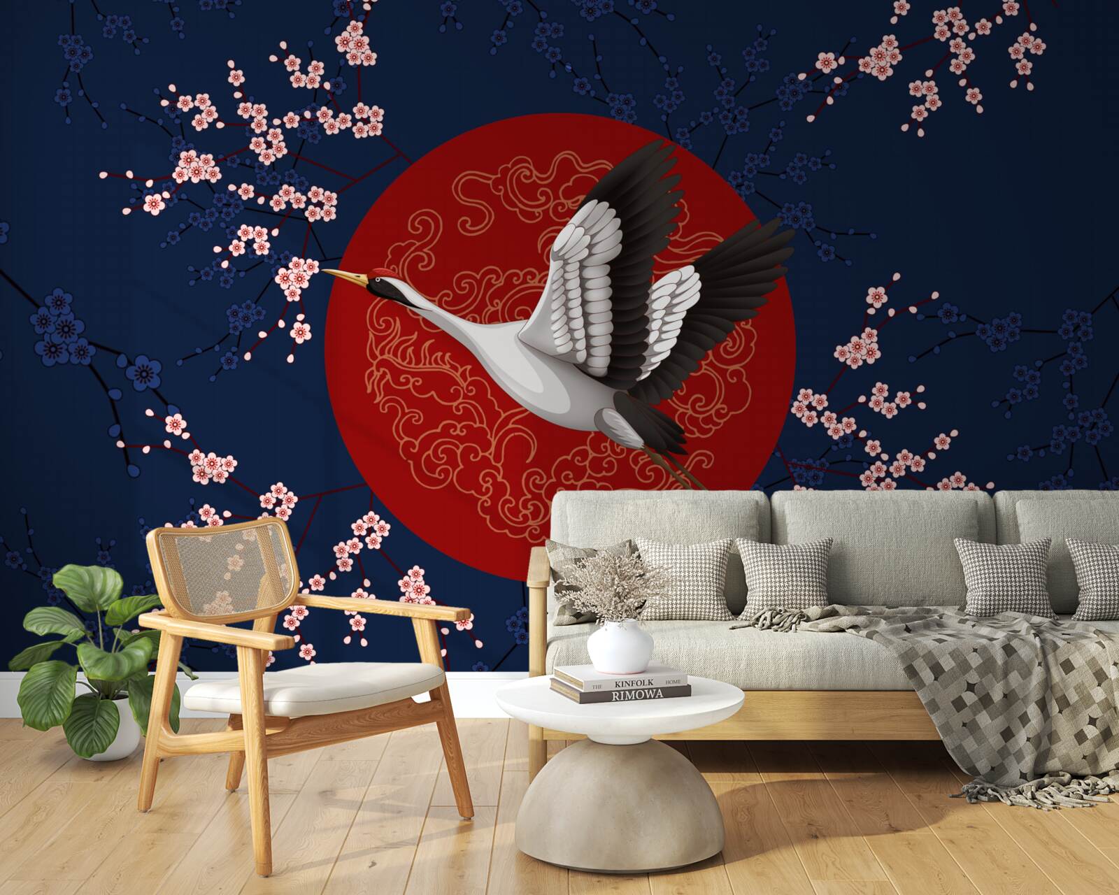 Fototapet Tort japonez cu o temă de cer