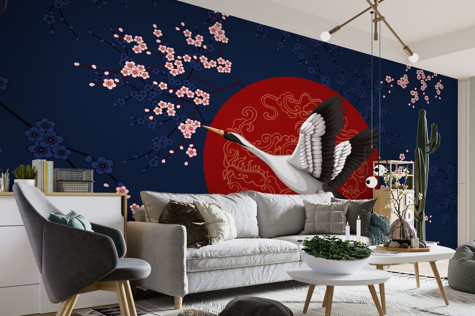 Fototapet Tort japonez cu o temă de cer