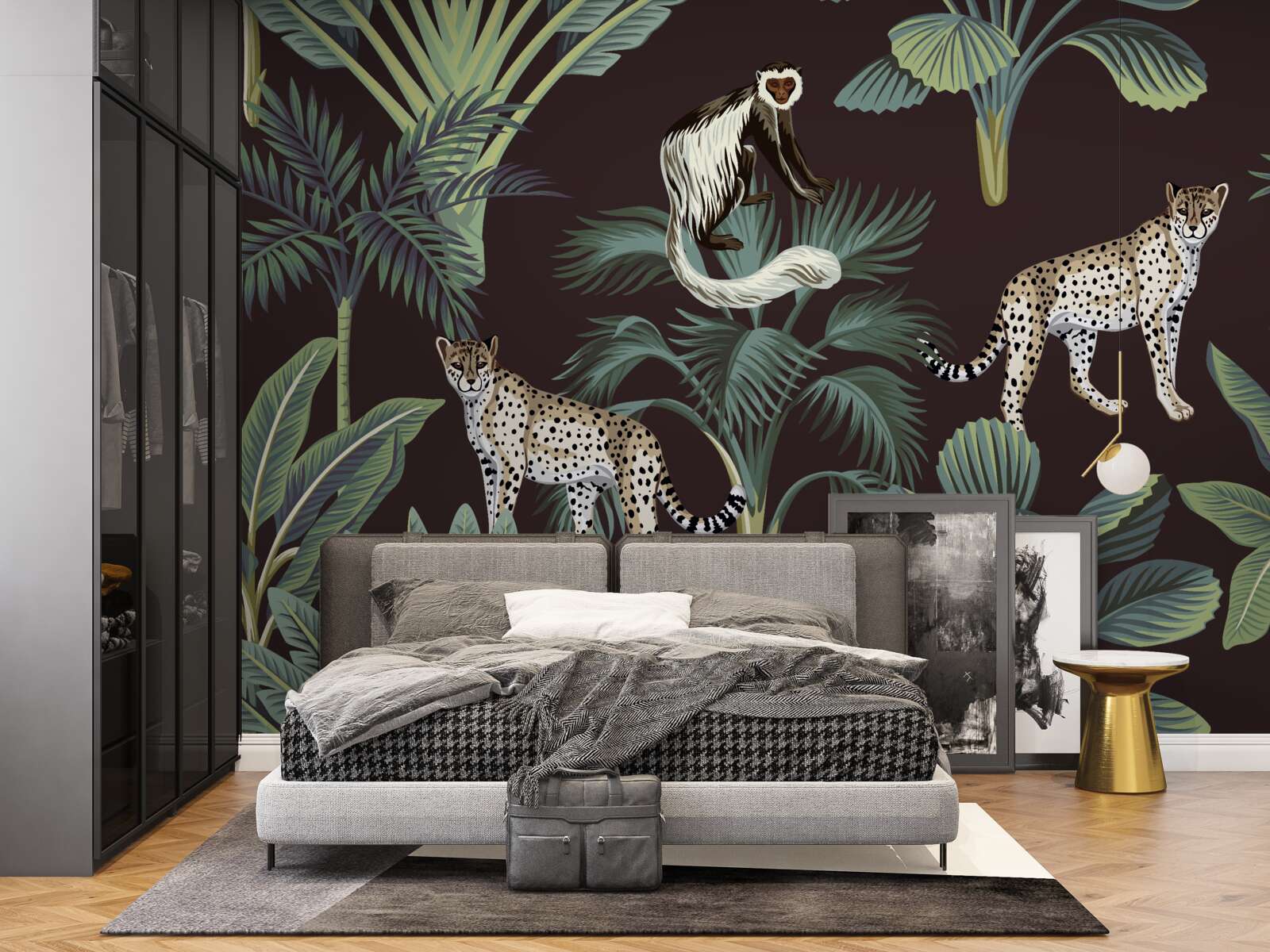 Fototapet rezidenți permanenți ai pădurilor tropicale