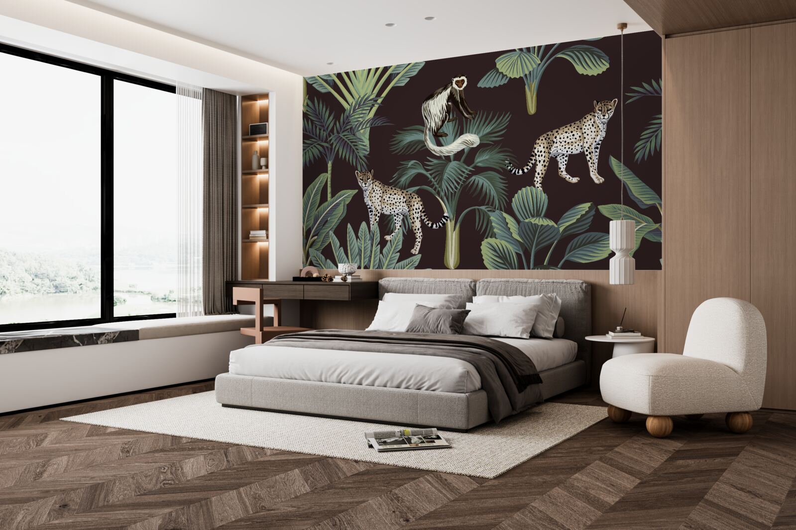 Fototapet rezidenți permanenți ai pădurilor tropicale