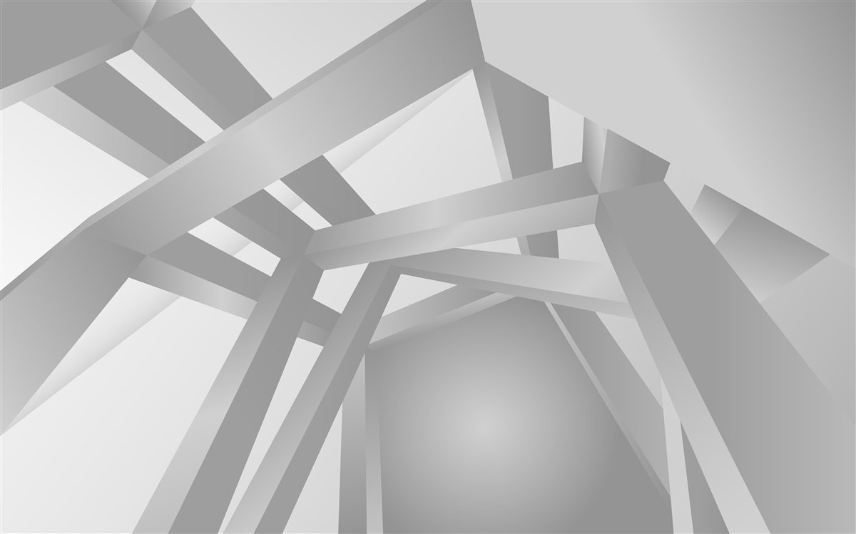 Fototapet coridor cu un model geometric luminos