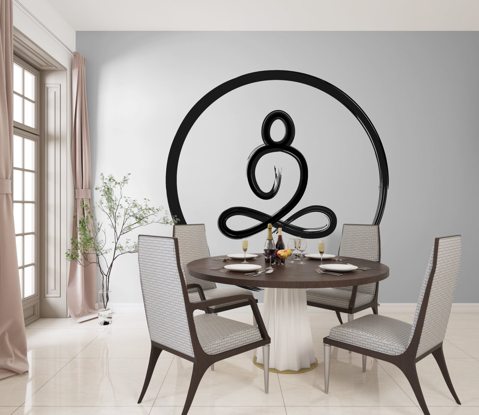 Fototapet buddha într-o stare de zen