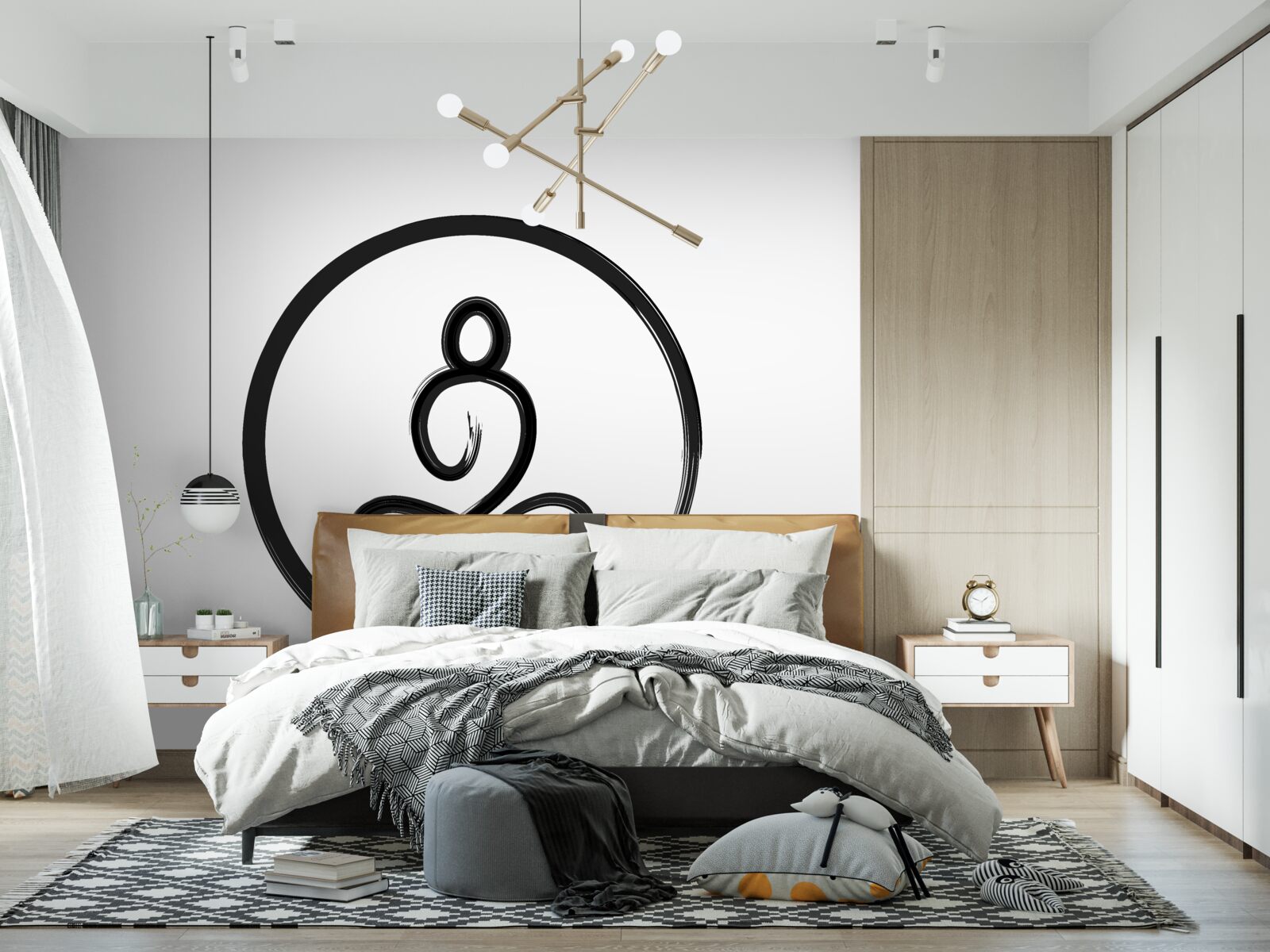 Fototapet buddha într-o stare de zen