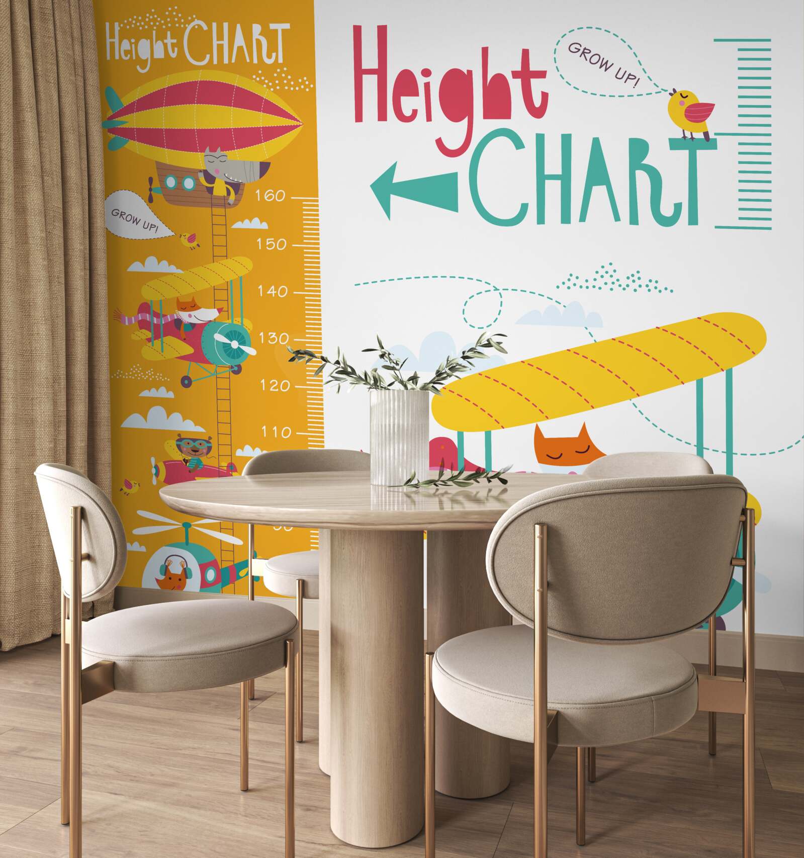 Fototapet transportul aerian al animalelor