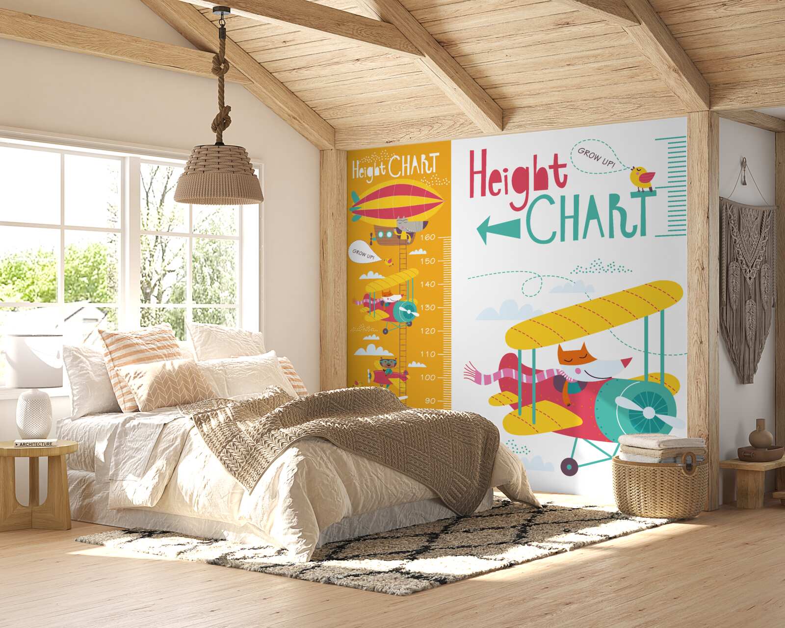 Fototapet transportul aerian al animalelor