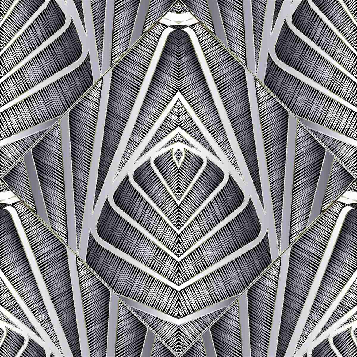 Fototapet model abstract de frunze