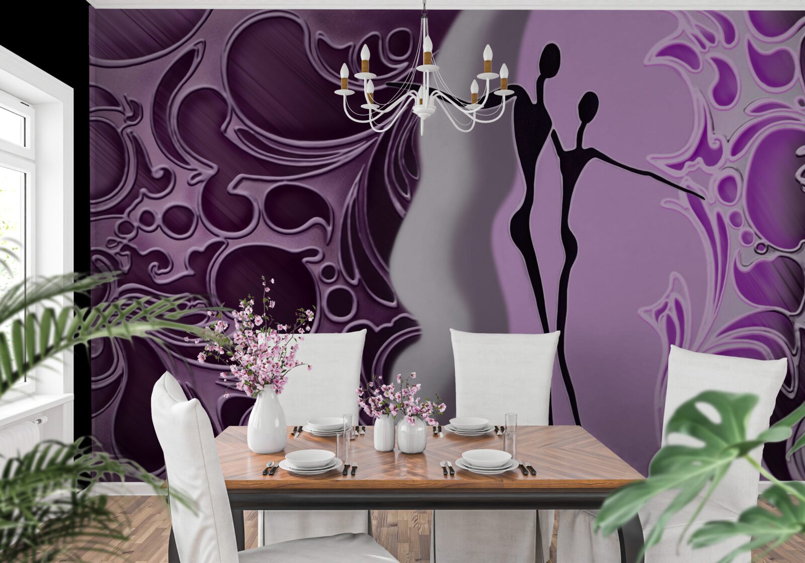 Fototapet emoția iubirii în ape