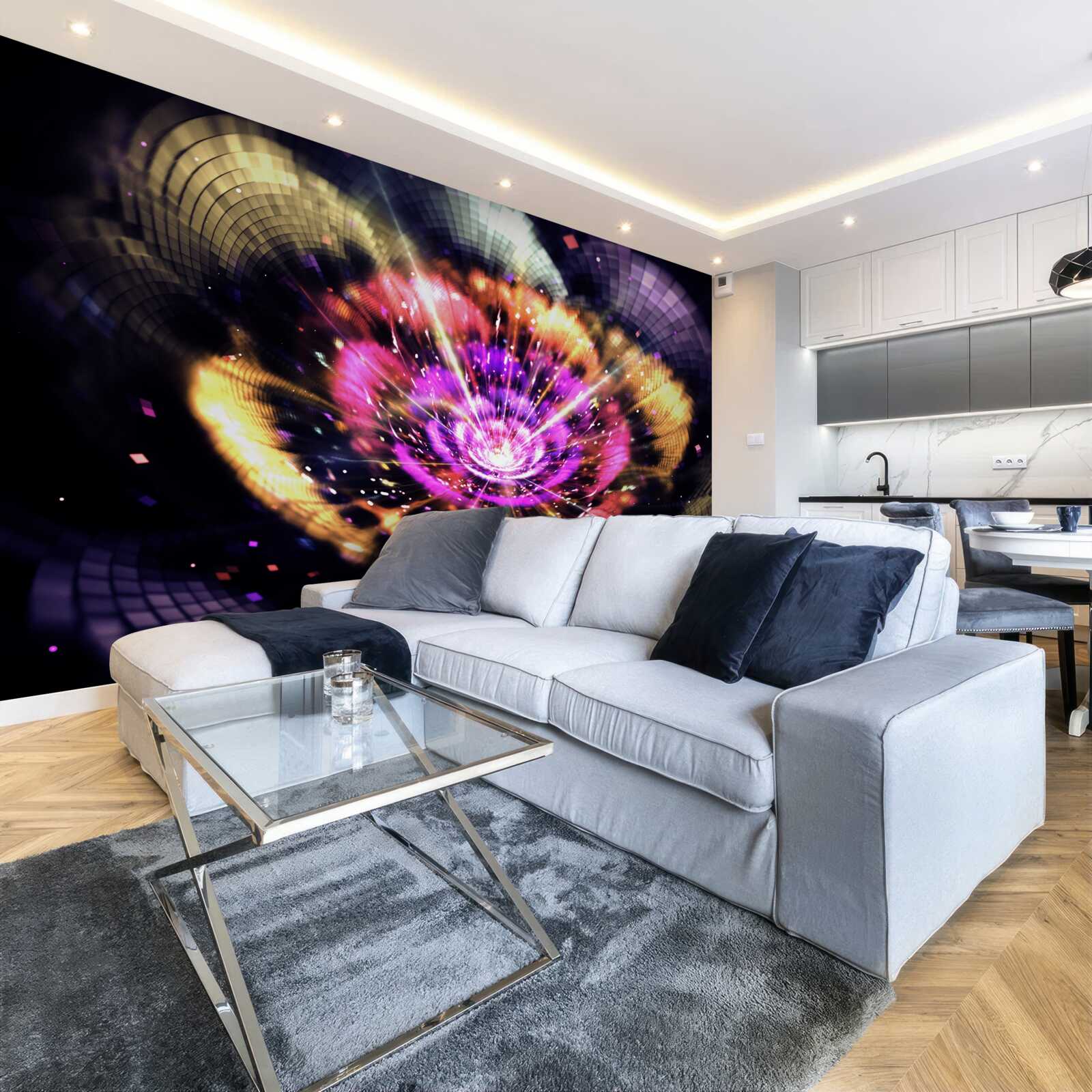 Fototapet nașterea unei planete în univers